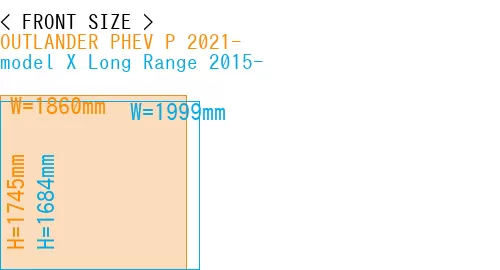 #OUTLANDER PHEV P 2021- + model X Long Range 2015-
